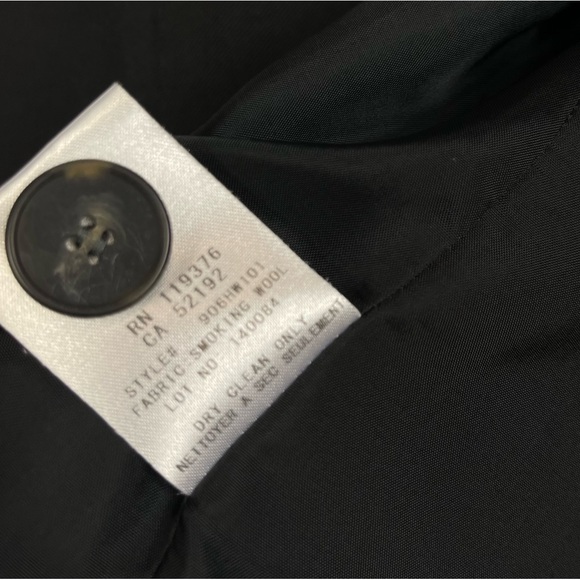 HELMUT LANG SMOKING WOOL BLEND VEST HIGH LOW SLEEVELESS JACKET GILLET BLACK XS - Picture 12 of 16